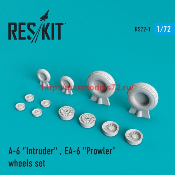 RS72-0001   A-6 Intruder / EA-6 "Prowler" wheels set (thumb43939)