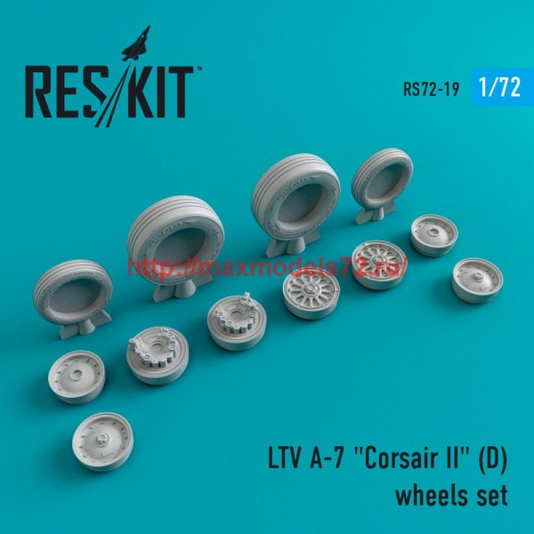 RS72-0019   LTV A-7 «Corsair II» (D) wheels set (thumb43975)