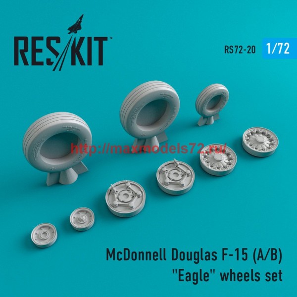 RS72-0020   McDonnell Douglas F-15 (A/B) "Eagle" wheels set (thumb43977)