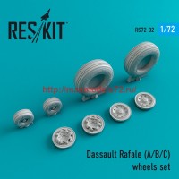 RS72-0032   Dassault Rafale (A/B/C) wheels set (thumb44001)