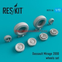 RS72-0034   Dassault Mirage 2000 wheels set (thumb44005)