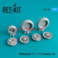 RS72-0055   Mitsubishi F-1 / T-2 wheels set (thumb44047)