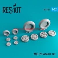 RS72-0057   MiG-25 wheels set (thumb44051)