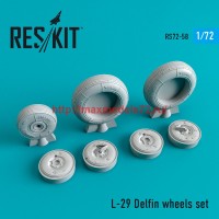 RS72-0058   L-29 wheels set (thumb44053)