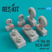 RS72-0075   Convair F-106 (B) Delta Dart wheels set (thumb44086)