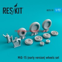 RS72-0079   MiG-15 (early version) wheels set (thumb44094)