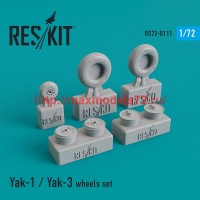 RS72-0111   Yak-1 / Yak-3 wheels set (thumb44161)