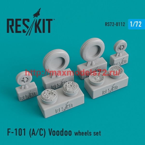 RS72-0112   McDonnell F-101 (A/C) Voodoo wheels set (thumb44163)