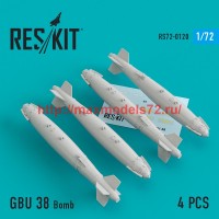 RS72-0120   GBU 38 Bomb (4 pcs) (A-10, F-16, F-15,F-22, F-35) (thumb44180)