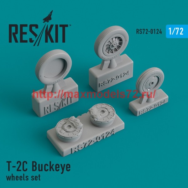 RS72-0124   T-2C Buckeye wheels set (thumb44188)
