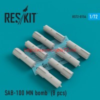 RS72-0154   SAB-100 MN bomb (8 pcs) Su-7, Su-17, Su-24, Su-25, Su-27, Su-30, Su-34, MiG-21, MiG-27, Yak-38, Jak-130 (thumb44244)