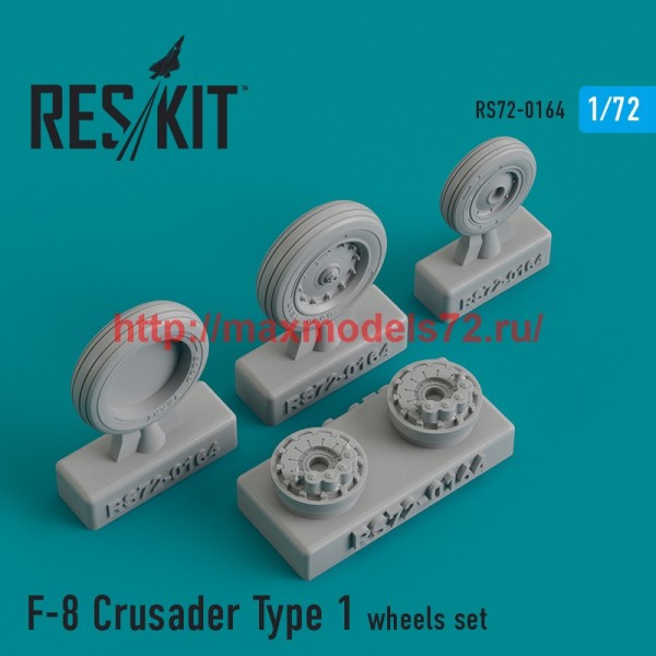 RS72-0164   F-8 Crusader Type 1 wheels set (thumb44264)
