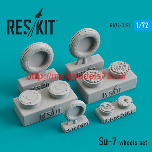 RS72-0181   Su-7  wheels set (thumb44290)