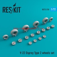 RS72-0218   V-22 Osprey Type 2 wheels set (thumb44364)