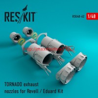 RSU48-0062   TORNADO exhaust nozzles for Revell / Eduard Kit (attach1 44534)