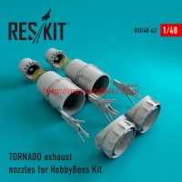 RSU48-0063   TORNADO exhaust nozzles for HobbyBoss Kit (attach1 44537)
