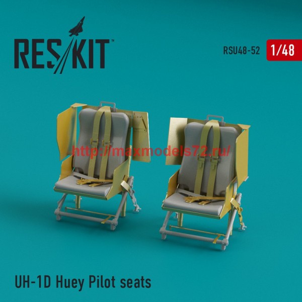 RSU48-0052   UH-1D Huey Pilot seats (thumb44514)