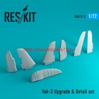 RSU72-0003   Yak-3 Upgrade & Detail set (thumb43802)