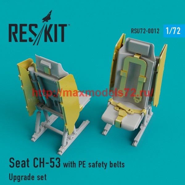 RSU72-0012   Seat CH-53, MH-53 with PE safety belts (thumb43820)