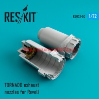 RSU72-0050   TORNADO exhaust nozzles for Revell (attach1 43893)