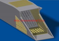 MD4804   Su-27. Air intake grilles (Academy) (attach2 46678)