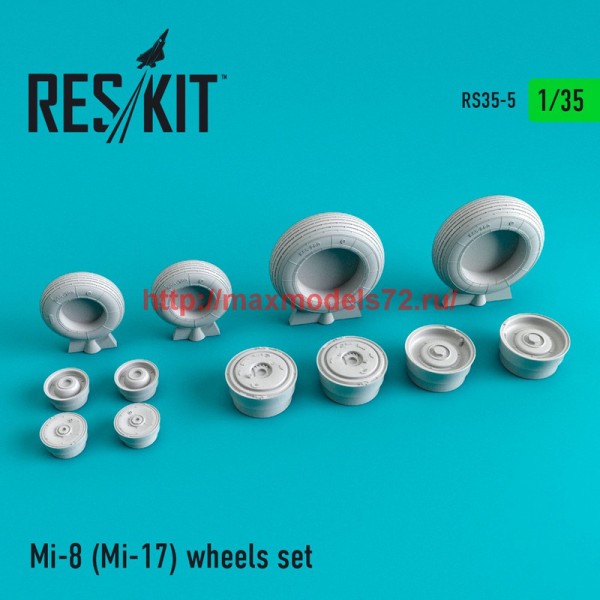 RS35-0005   Mi-8 (Mi-17) wheels set (thumb45075)