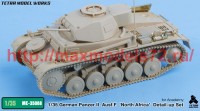TetraME-35068   1/35 German Panzer II  Ausf.F  ‘North Africa’  Detail-up Set (for Academy) (attach13 52544)