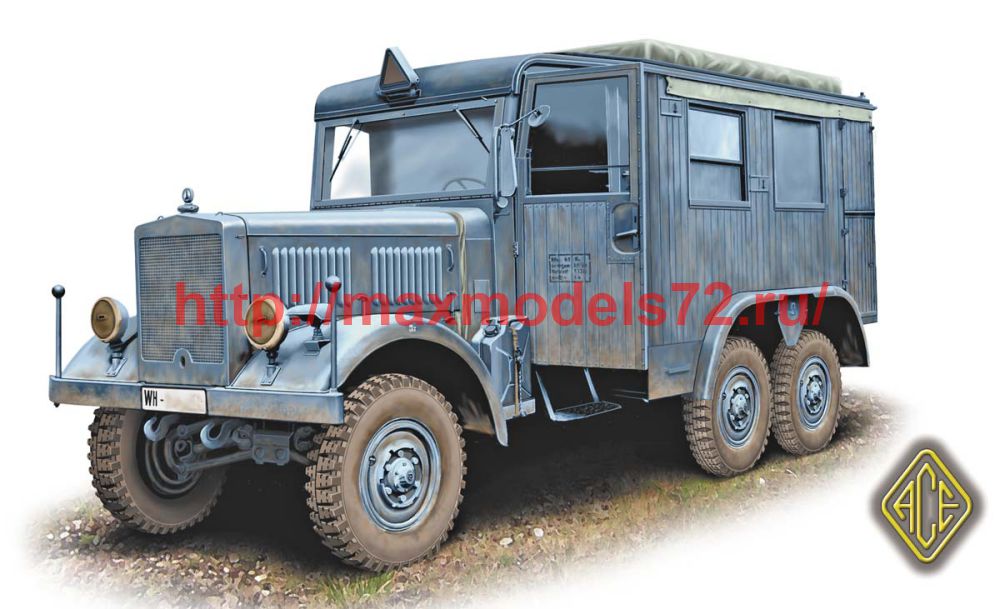 ACE72579   Funkkraftwagen Kfz.62 (Radio truck) (thumb49795)