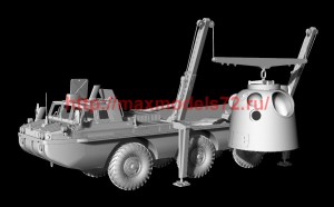 AMinA133456   Советский трехосный полноприводный автомобиль (пассажирский и грузовой). Шнекороторный снегоболотоход. Посадочный модуль. (thumb52126)