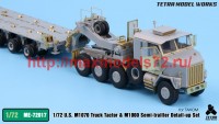 TetraME-72017   1/72 US M1070 & M1000 Trailer Detail-up Set (for Takom) (attach2 47945)