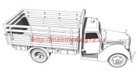 ACE72580   G917T 3t German Cargo truck (metal cab) (attach11 52286)