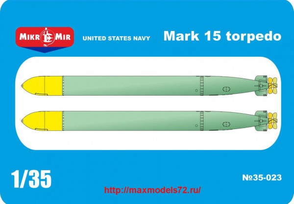 MMir35-023   UNITED STATES NAVY Mark 15 torpedo (thumb48223)