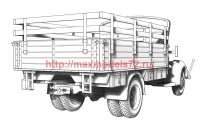 ACE72580   G917T 3t German Cargo truck (metal cab) (attach10 52286)