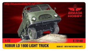 AME72148   ROBUR LO1800 Light Truck Resin kit w. PE set (thumb48462)