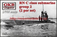 OKBN700135   RN C class submarine , group 2 (2 per set) (thumb50535)