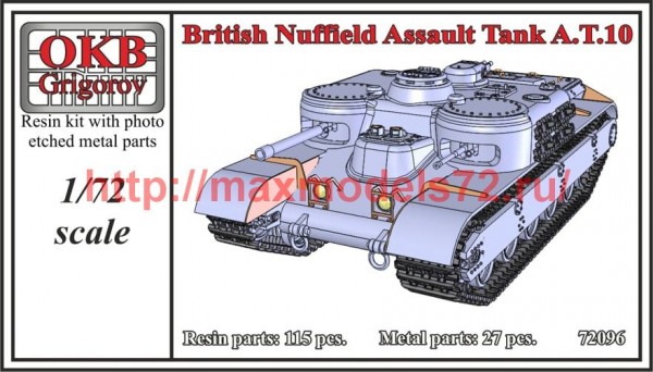 OKBV72096   British Nuffield Assault Tank A.T.10 (thumb51647)