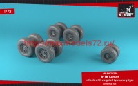 AR AW72339   1/72 B-1B Lancer wheels w/ weighted tires, early (thumb50746)