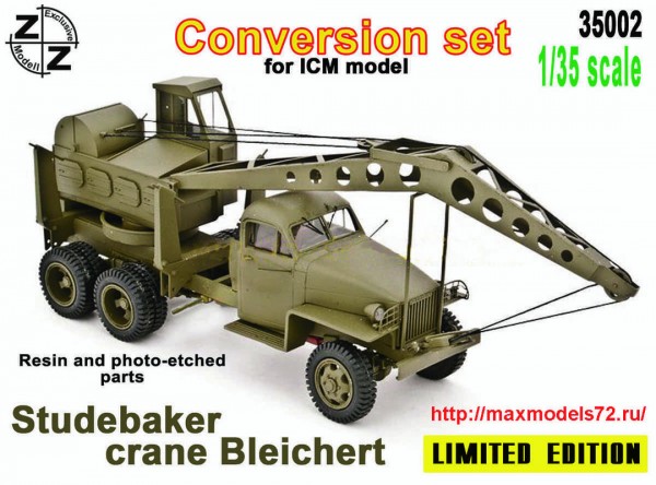 ZZ35002 Crane Bleichert Studebaker conversion set for ICM (thumb49746)