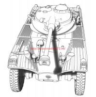 ACE72459   EBR-75 mod.1951 w/FL-11 turret recon. vehicle (attach10 55933)