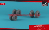 AR AW72342   1/72 OV-22 Osprey wheels w/ weighted tires type «b» (attach3 50761)