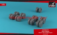 AR AW72419   1/72 AVRO Vulcan wheels w/ weighted tires (attach3 50776)