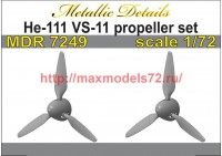 MDR7249   He 111. VS-11 propeller set (ICM, Revell/Monogram) (attach4 51364)