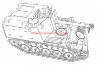 ACE72453   AMX MK 61 105mm Self Propelled Howitzer (attach7 54500)