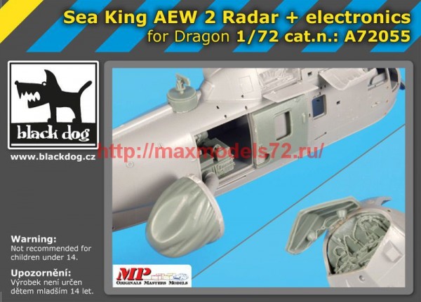 BDA72055   172 Sea King AEW 2 radar+electronics (thumb54086)