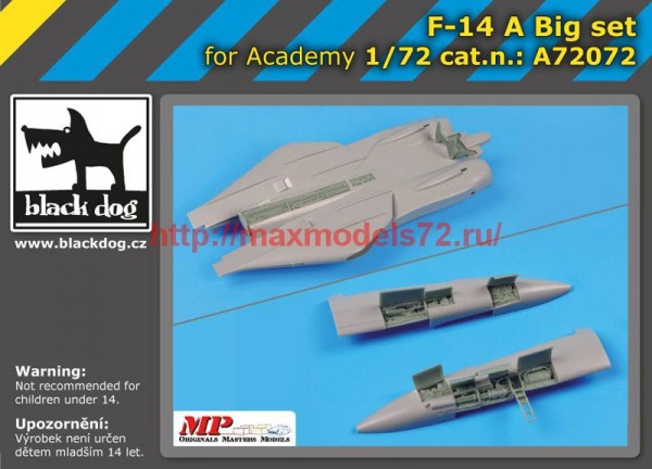 BDA72072   1/72 F-14 A big set (thumb54208)