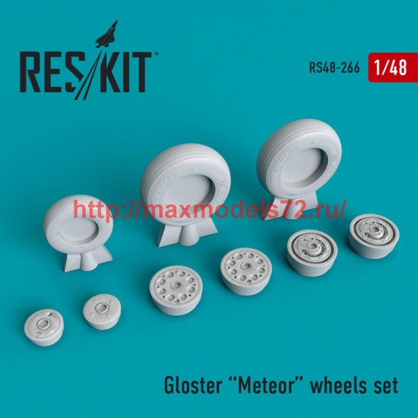 RS48-0266   Gloster Meteor wheels set (thumb50254)