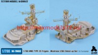 TetraSE-70032   1/700 HMS TYPE 23 Frigate — Montrose [F236] Detail-up Set (for Trumpeter) (attach2 50696)