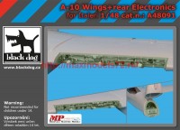 BDA48091   1/48 A-10 wings + rear electronics (thumb55234)