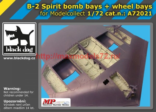 BDA72021   172 B-2 Spirit bobb bays+wheel bays (thumb53897)