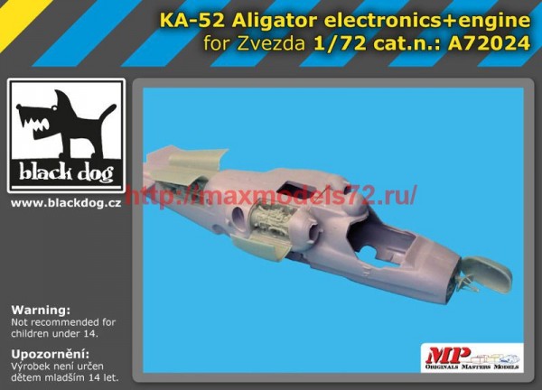BDA72024   172 Ka -52 Aligator electronics+engine (thumb53916)